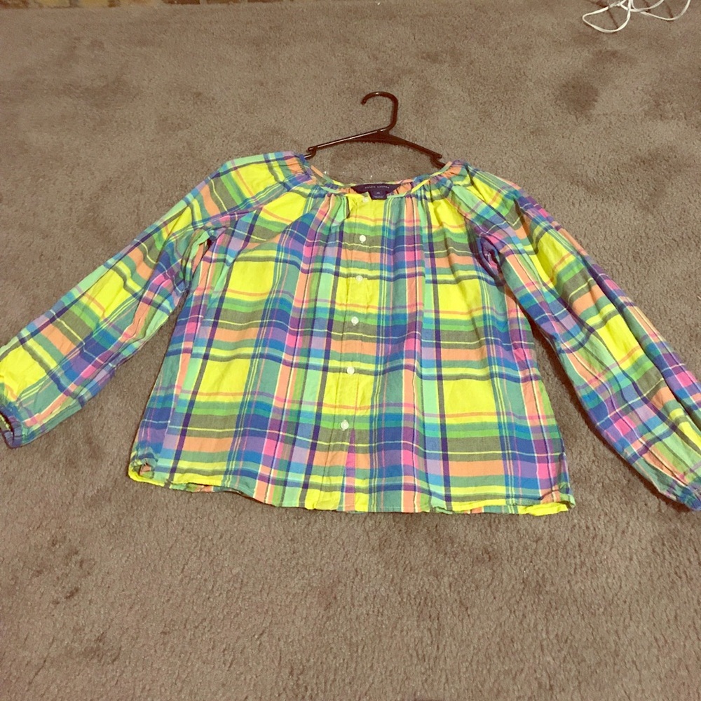 Girls long sleeve Polo Blouse