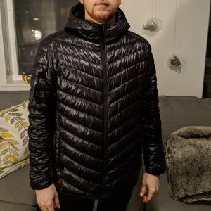 Black Uniqlo Ultra Light Down Jacket