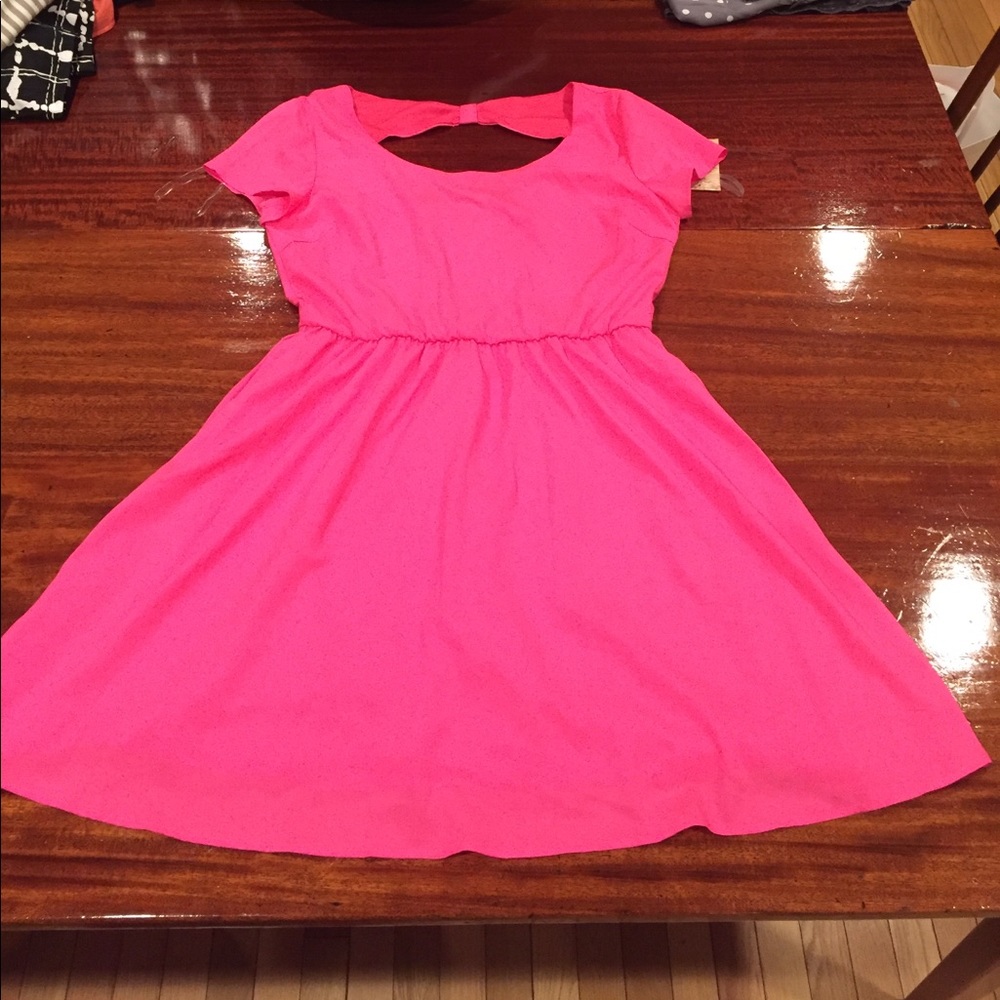 Junior's XL Hot Pink Dress