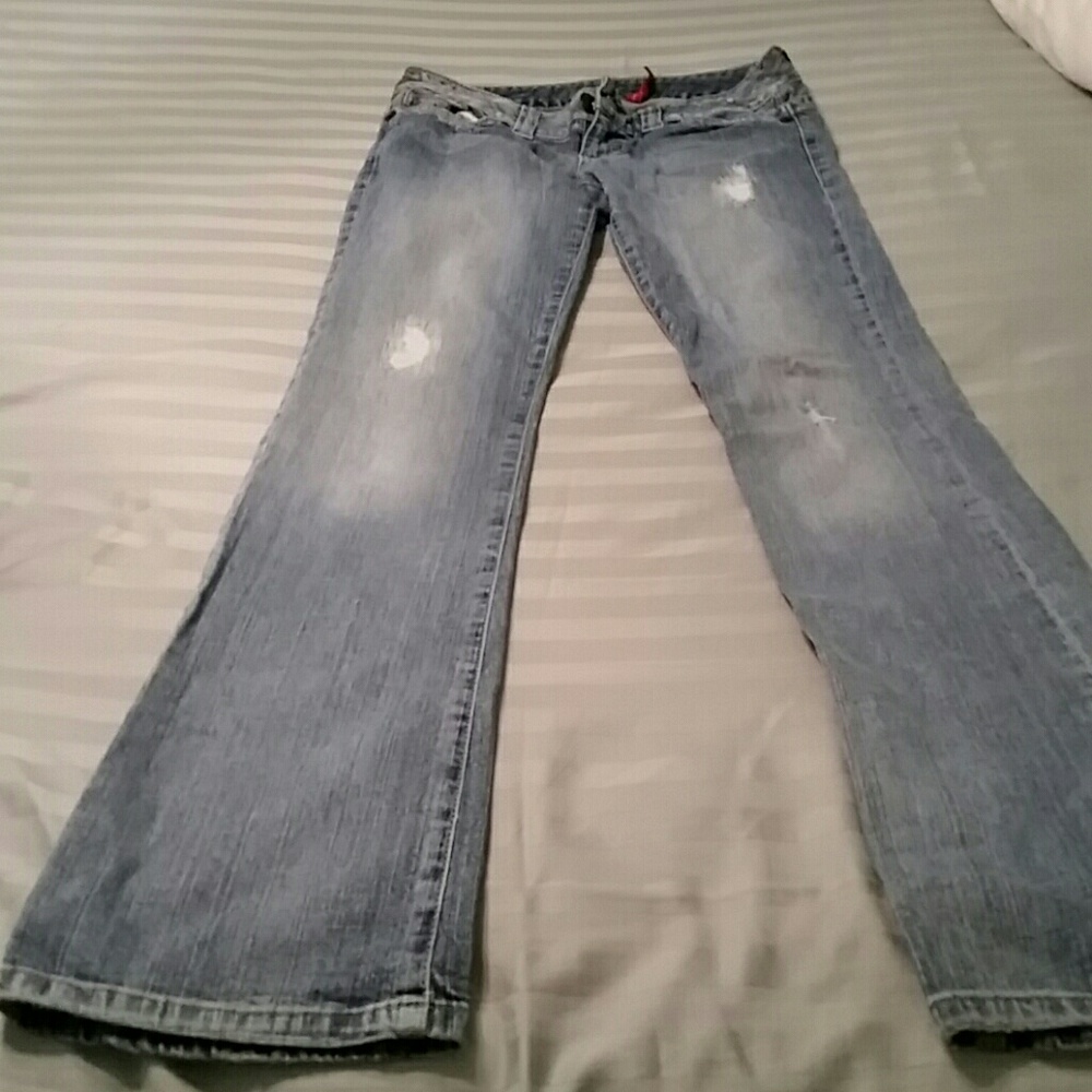 Low rise dresses jeans