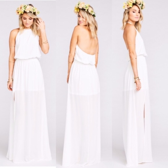 show me some white dresses