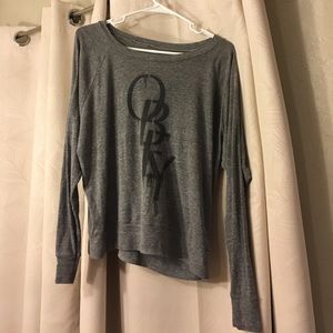 Women's Obey off the shoulder pullover!