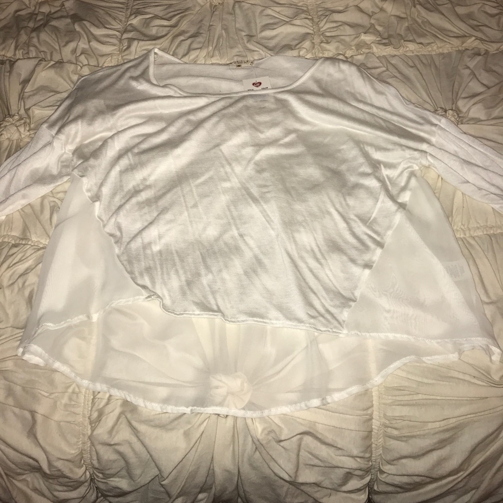 Cream shirt