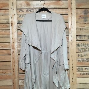 Urban Outfitters UO Silence &a Noise Drape Coat