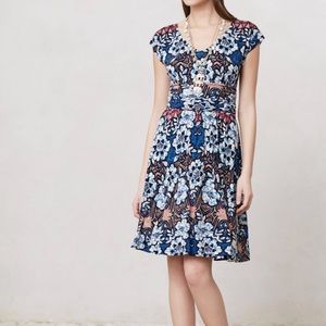 Anthropologie Batik Gardenia Dress