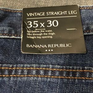 Banana Republic MENS Vintage Straight Leg Jeans