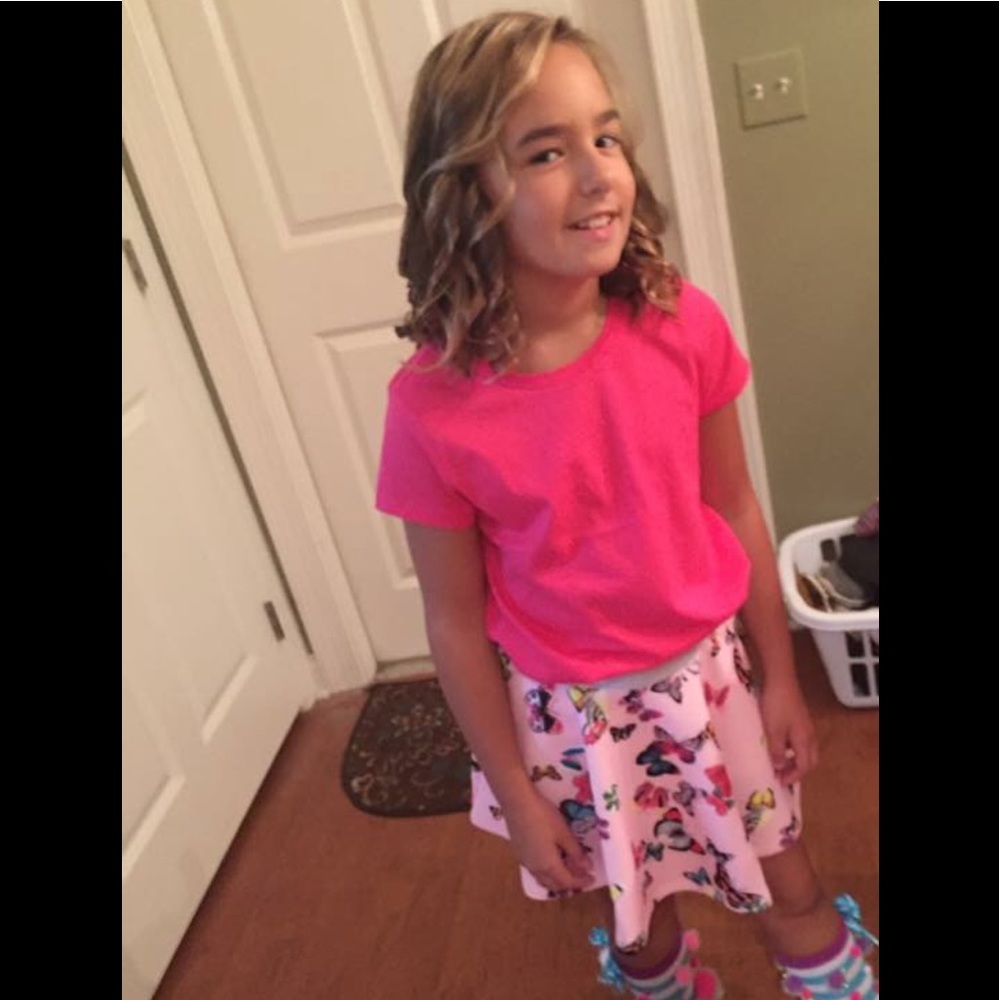 Colorful Butterfly skirt.