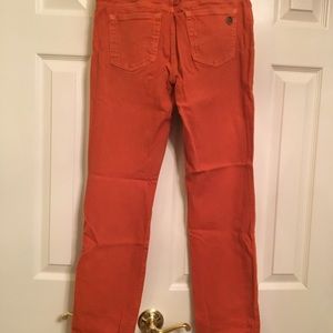 Michael K burnt orange jeans!