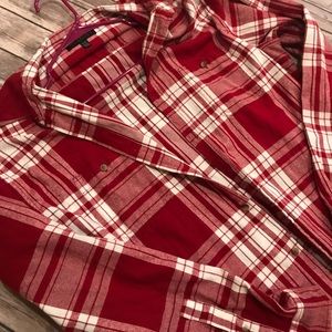 Aeropostale red flannel. Perfect for the holidays!