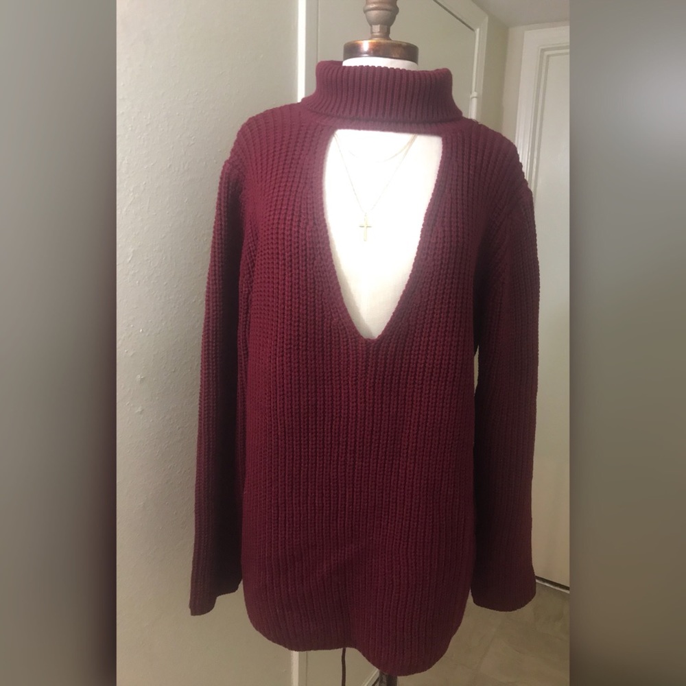 Skyline Lace Up Sweater - Picture 5 of 8