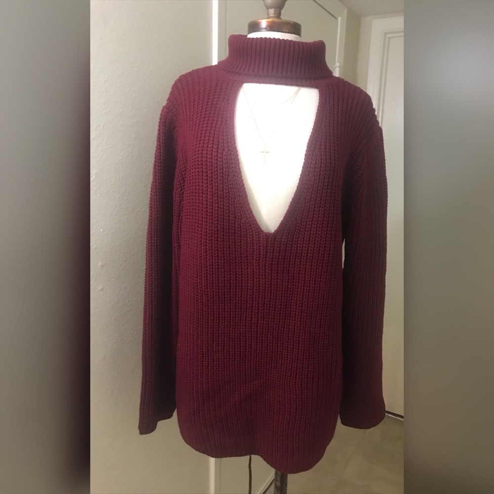 Skyline Lace Up Sweater - Picture 7 of 8