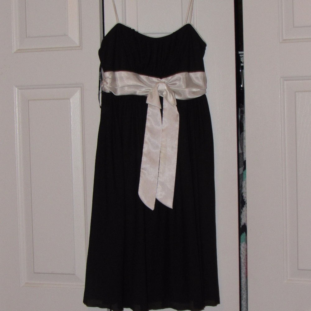 Black Flowy Mini dress