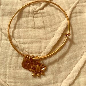 Alex and Ani Lotus Blossom Bangle