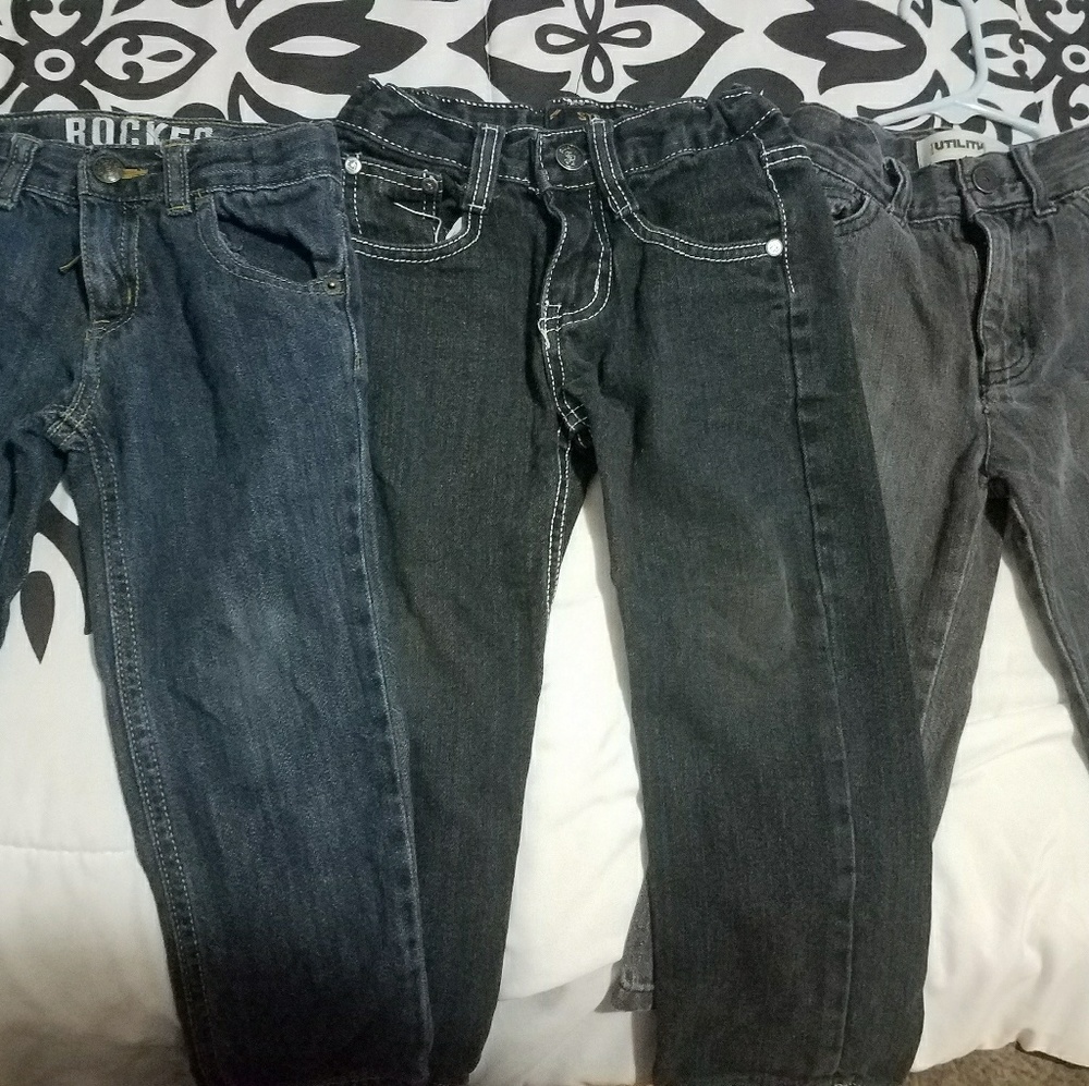 Almost new jeans. 3 different brands