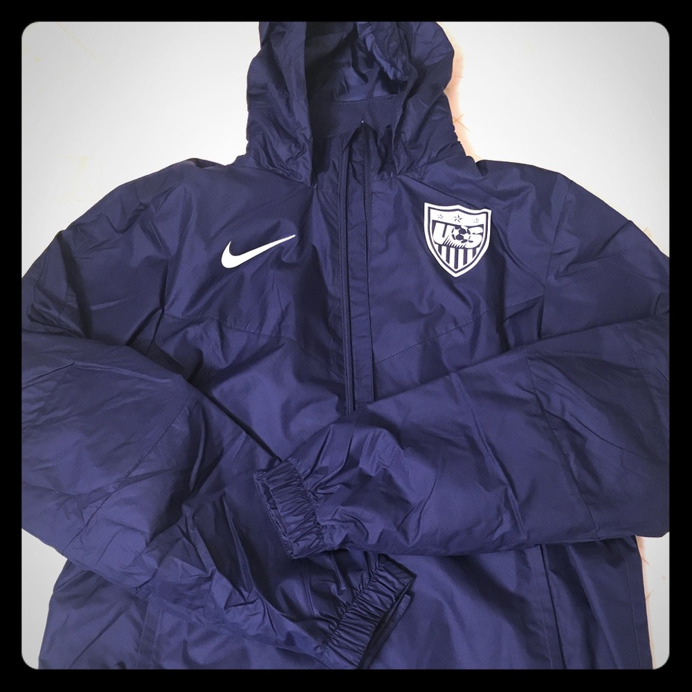 Vintage US Soccer Nike StormFit Rain Jacket