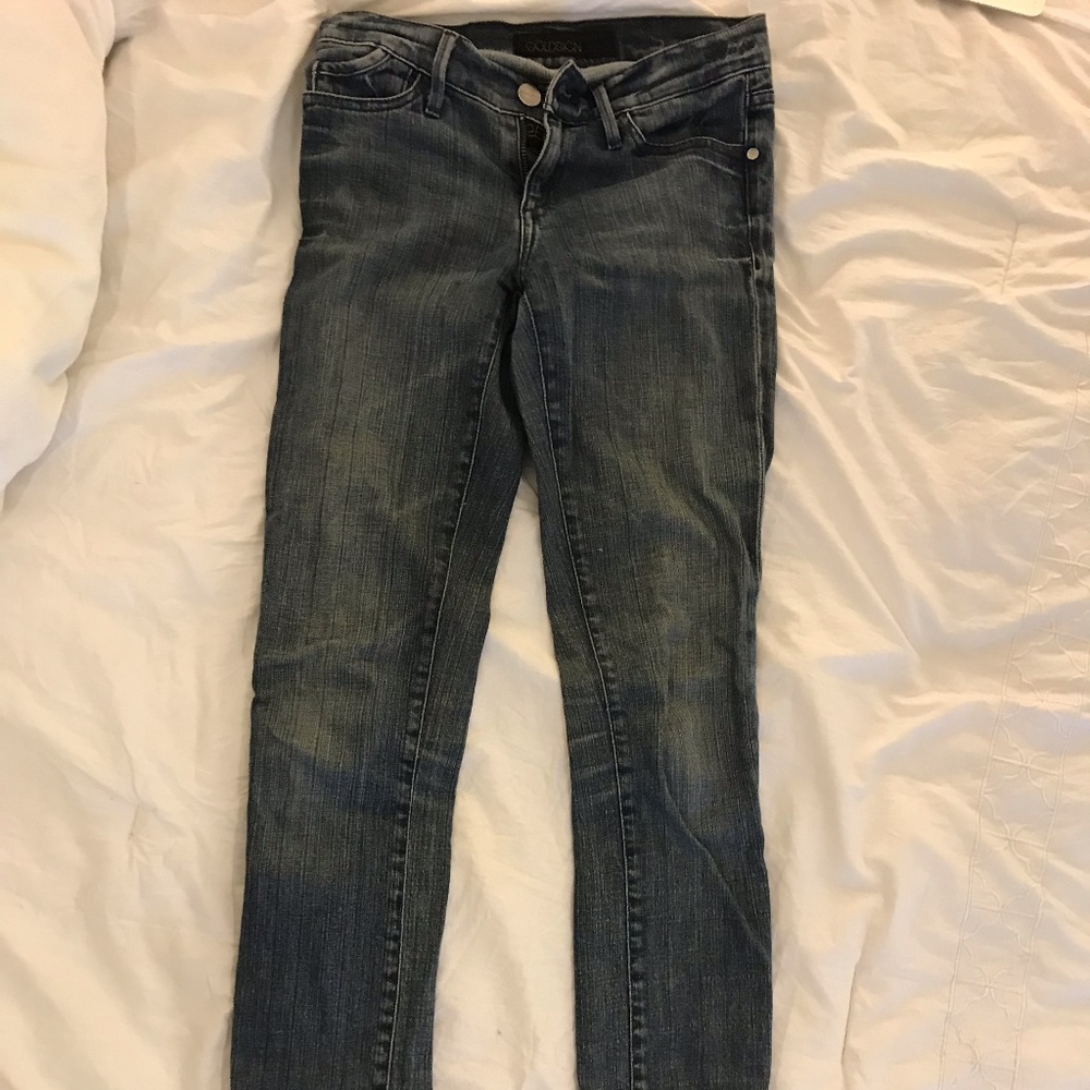GOLDSIGN mid-wash skinny jeans