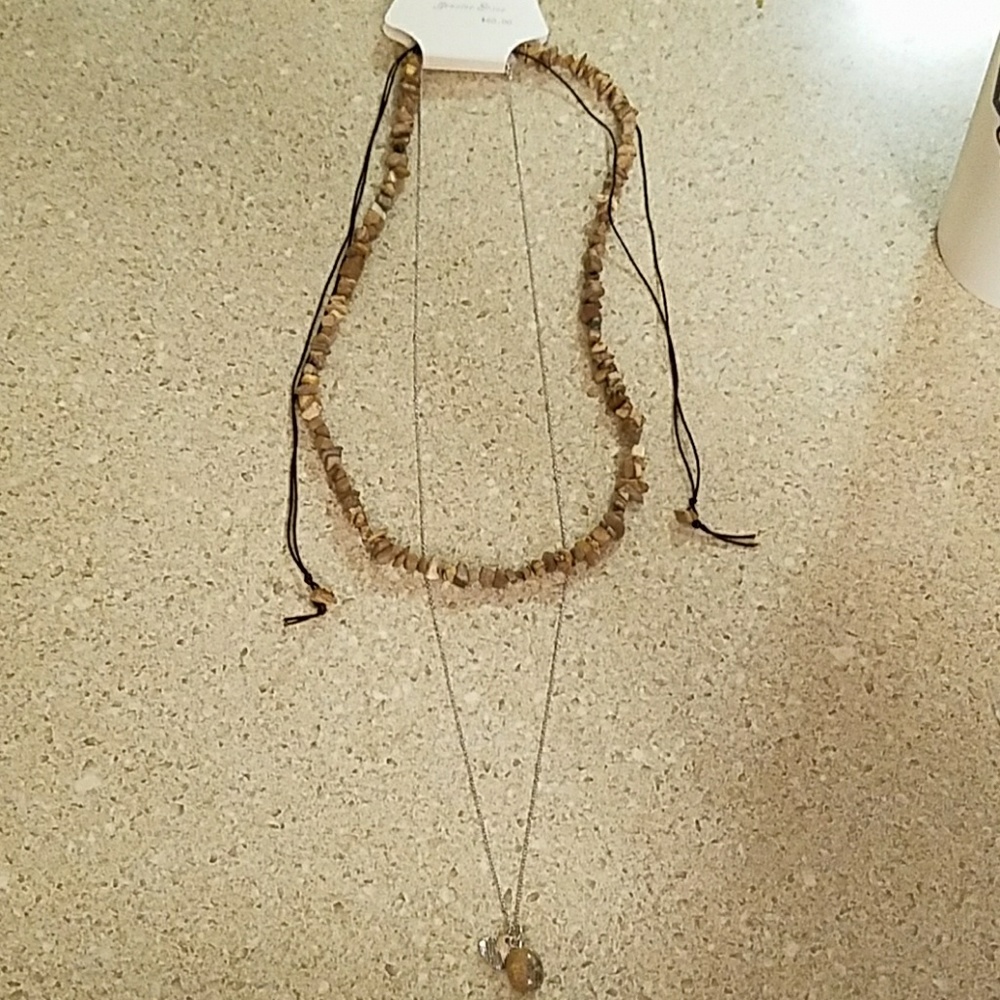 Sterling silver boho necklace