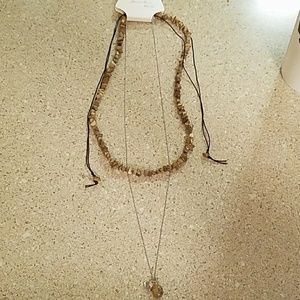Sterling silver boho necklace