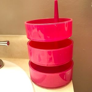 3 tier make up storage