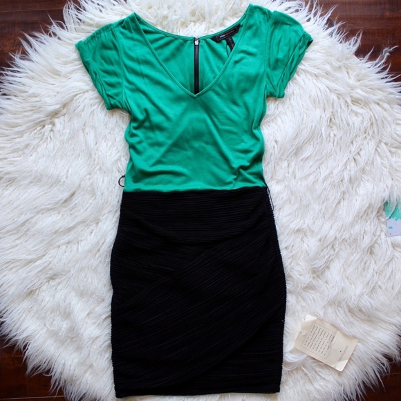 BCBGMAXAZRIA Colorblock Dress - Picture 2 of 8