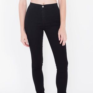 American Apparel Easy Jeans Small Black