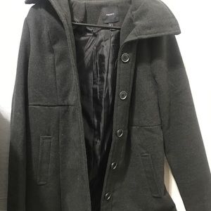 Forever 21 gray coat