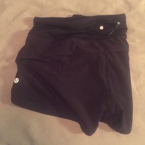 Lululemon speed shorts
