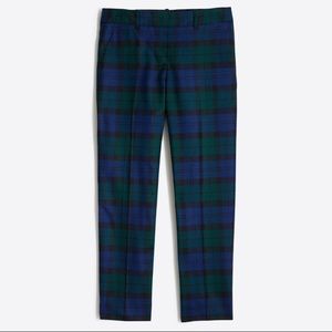 JCrew Blackwatch Plaid Trousers