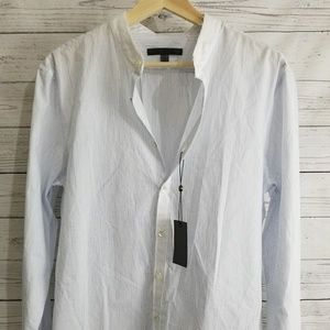 John Varvatos Slim Fit sport shirt sky blue