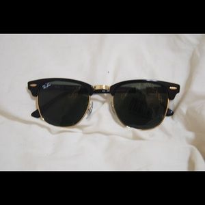 New Authentic Ray-Ban Clubmaster Sunglasses