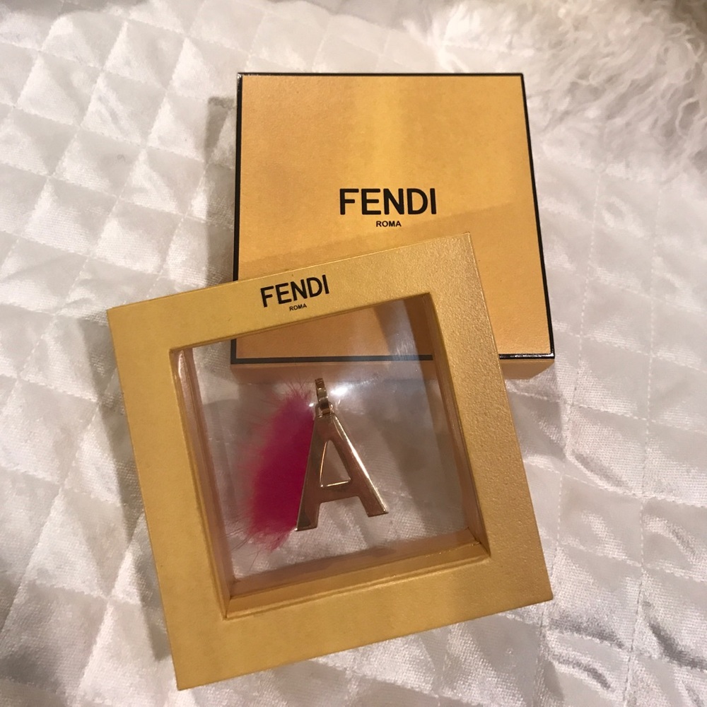 Fendi Letter Charm
