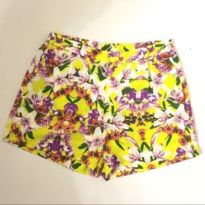 Joe Fresh | High Waist Floral Shorts [Brand New]