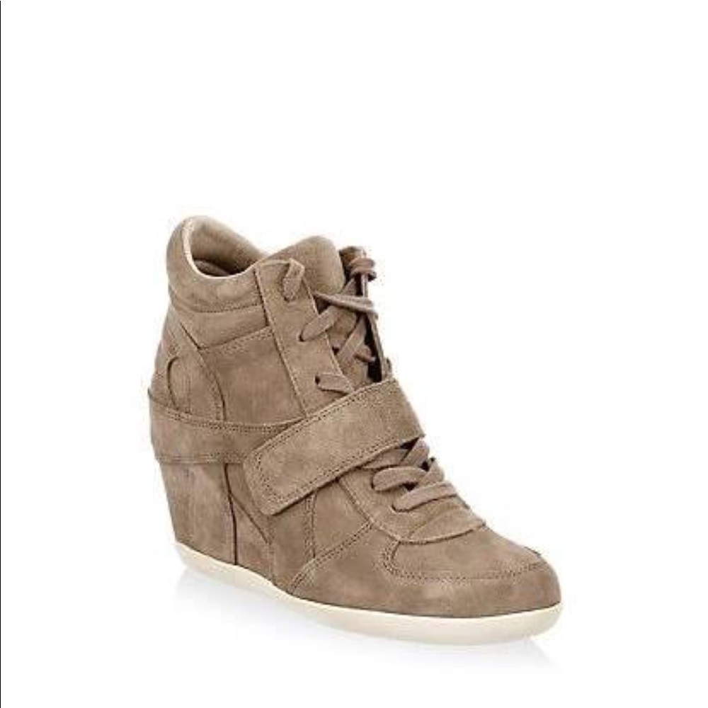Ash Women's Bowie Suede High-Top Wedge Sneakers