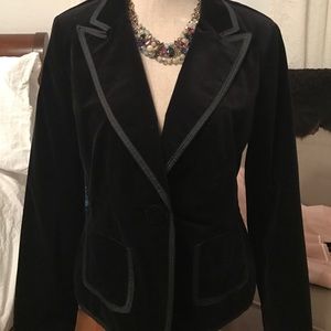 Ann Taylor Velvet Blazer