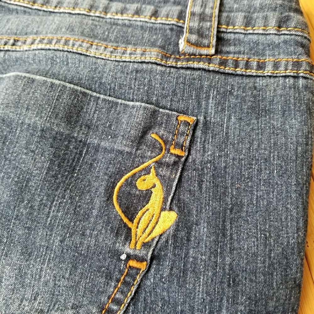 Phat Fashion Silver Label Jean Shorts Size 17
