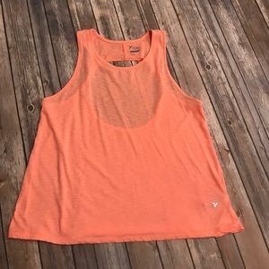 Old navy go dry active Orange tank top