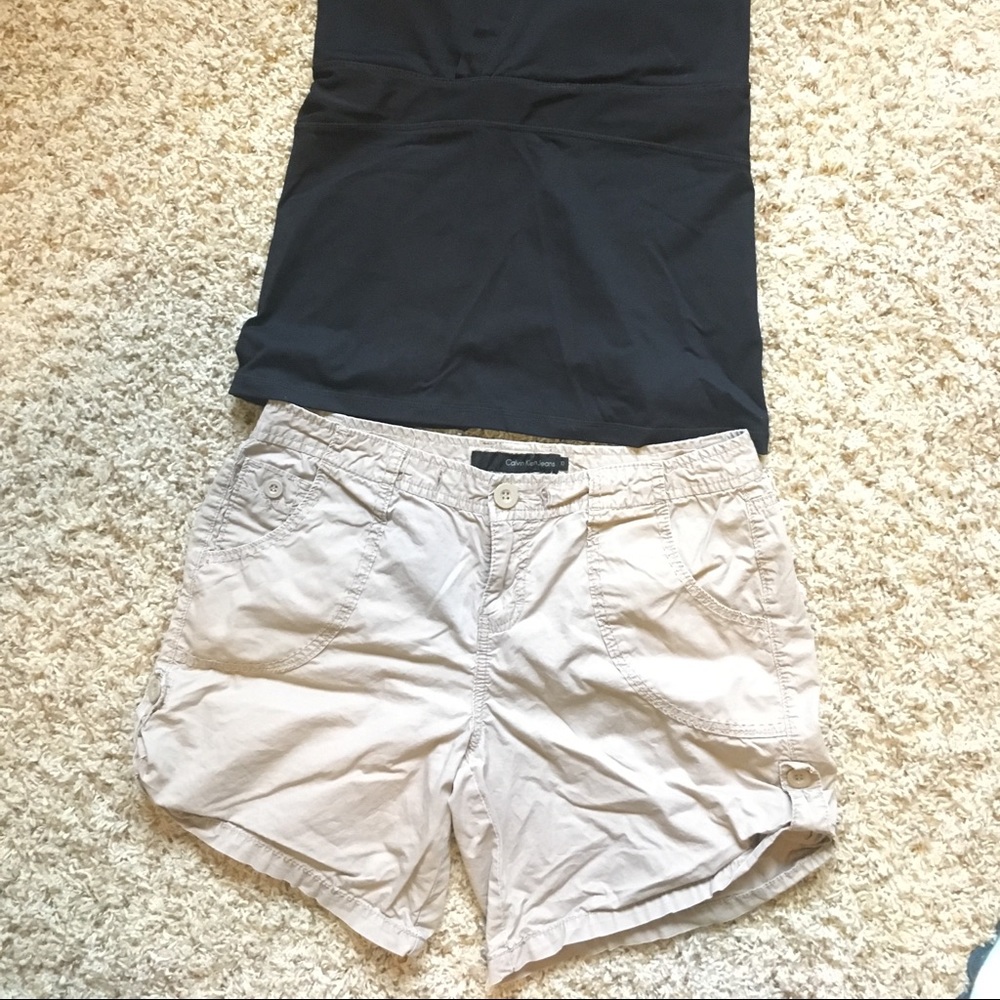Tan shorts
