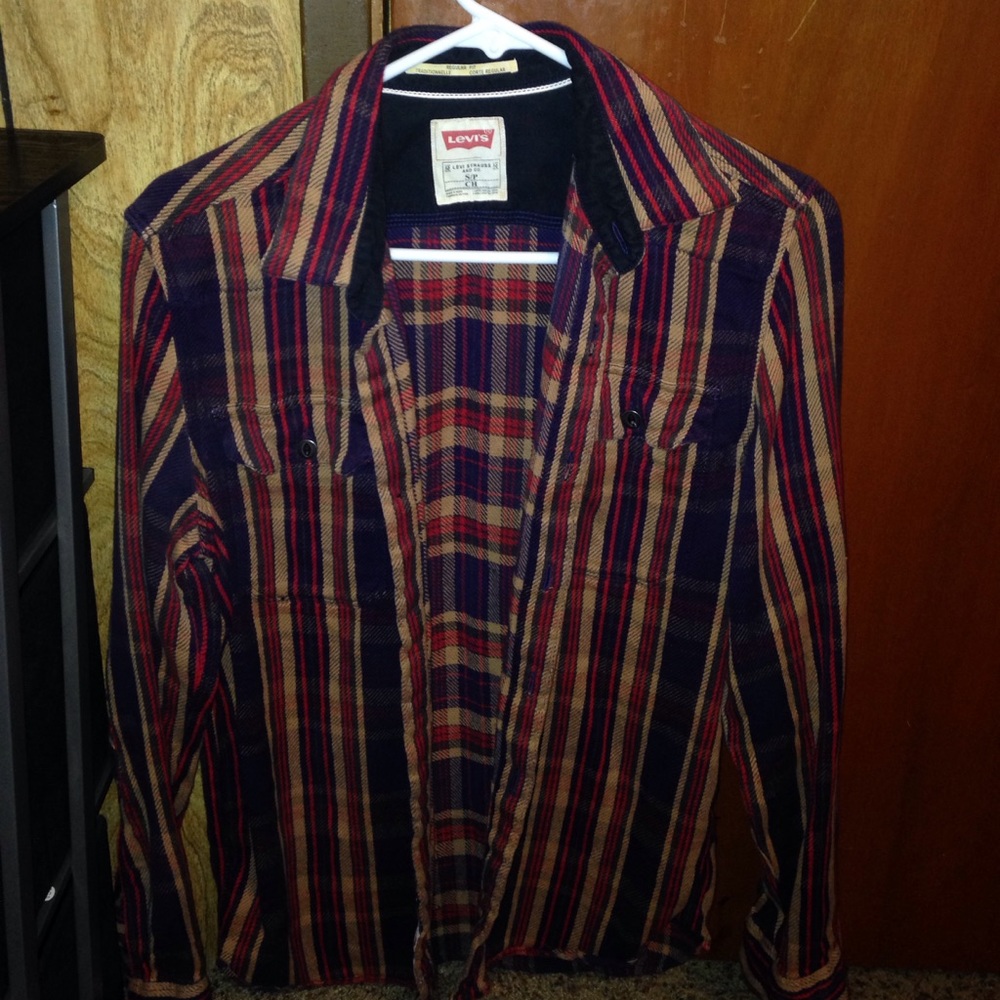Levi's Long sleeve button shirt, Mens SZ S