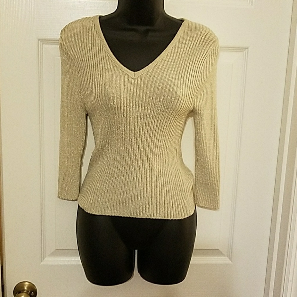 V neck sweater