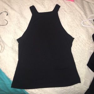Plain black tank top !