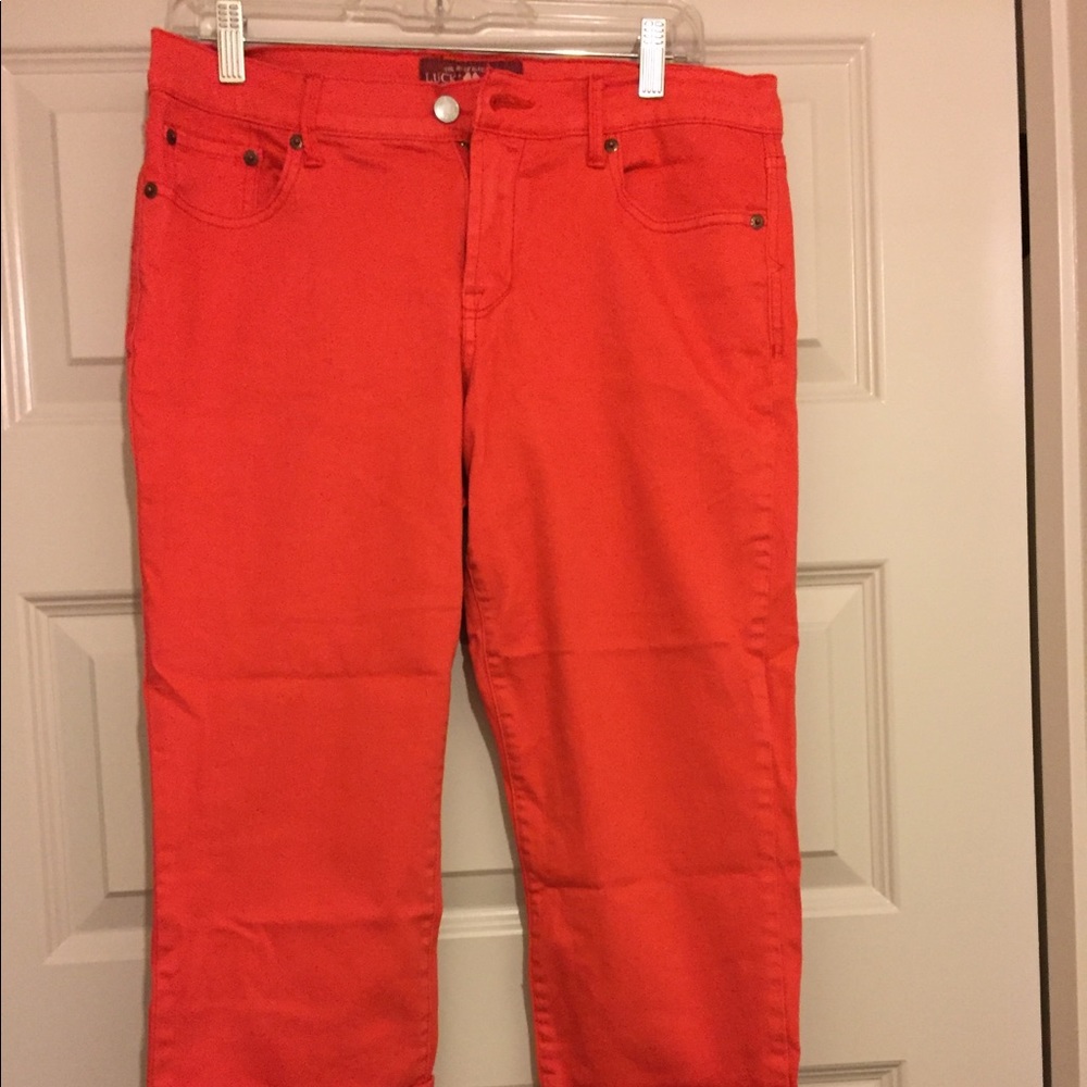 Lucky Brand Sweet N Crop jeans, size 10/30