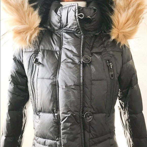 Last one Sz S 🌹Steve Madden hooded down coat - Picture 2 of 7