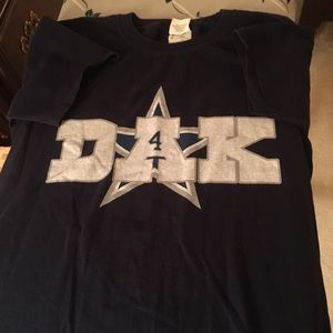 Dallas Cowboys DAK Prescott T-shirt Size Medium