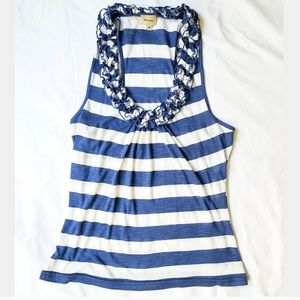 ELLA MOSS | RUFFLE NECK TANK