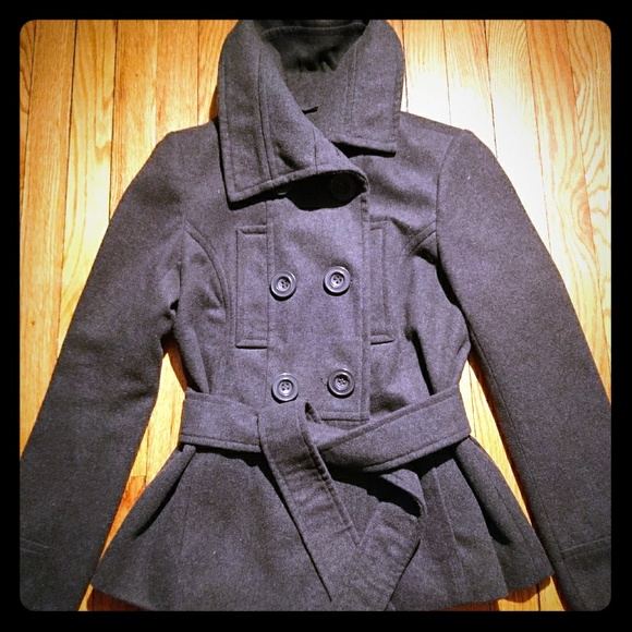 Wool Pea Coat - Picture 1 of 6