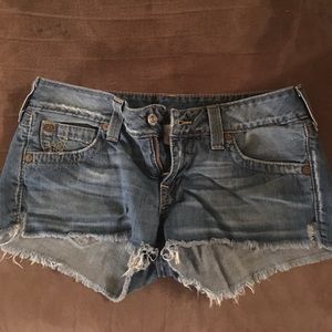 True religion jean shorts