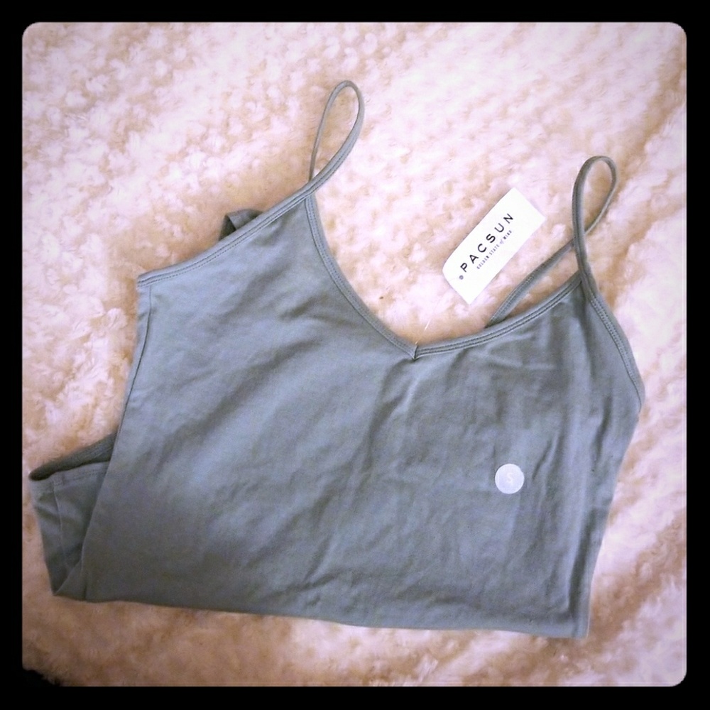 Mint camisole body suit