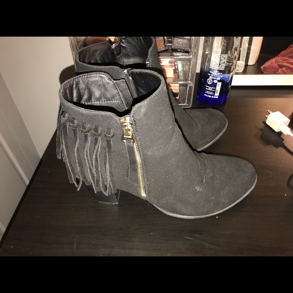 Black Ankle Booties