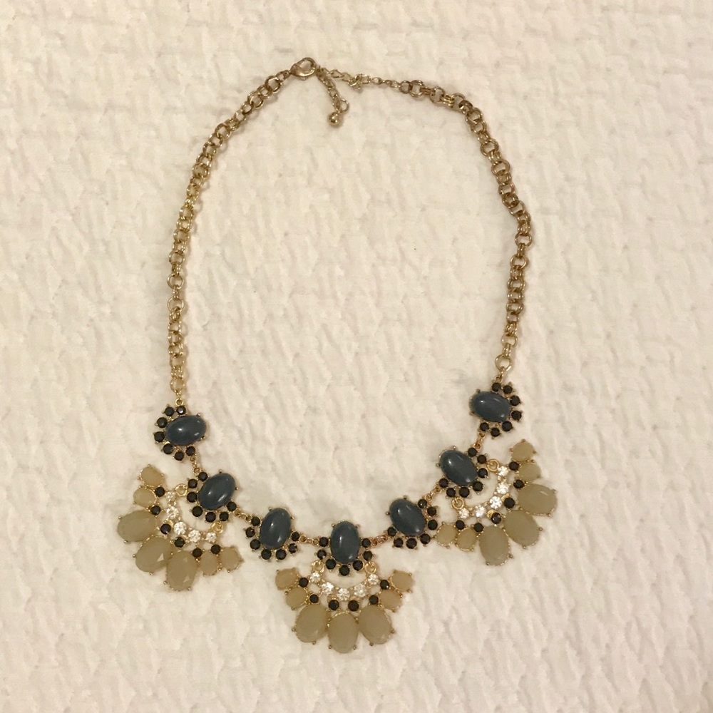 Jeweled Statement Necklace