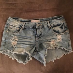 Jean shorts